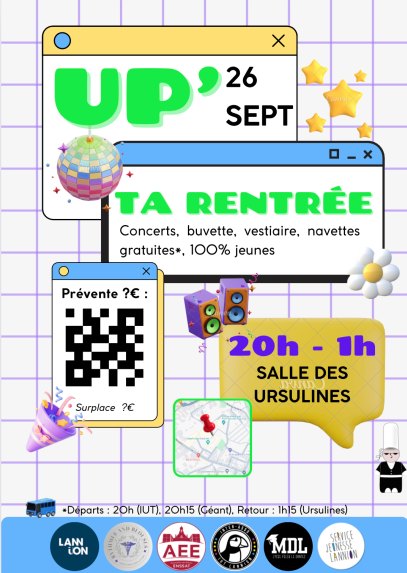 Up ta rentrée!